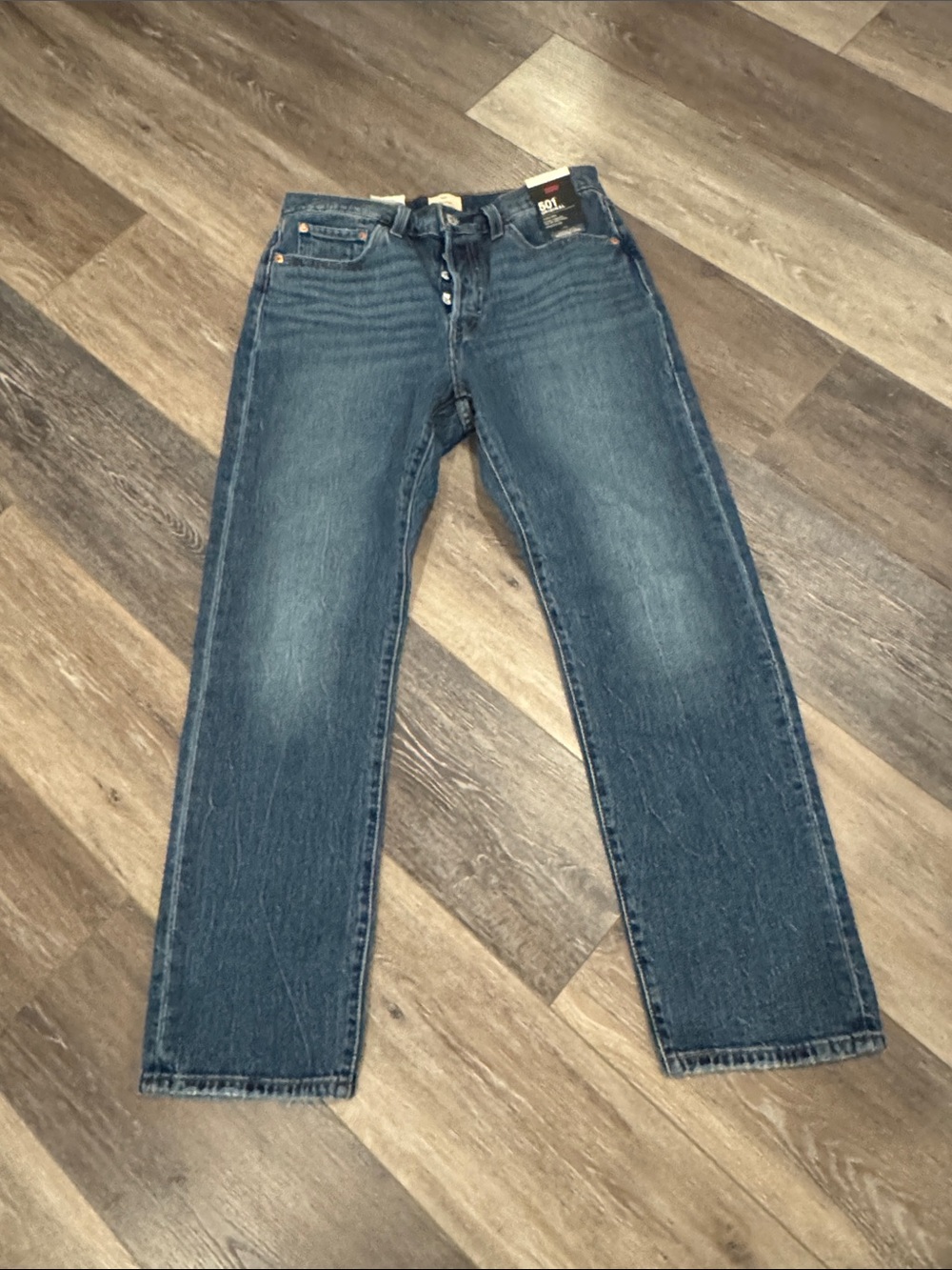 Levi's Women's Ankle Crop Jeans - Medium Blue Wash